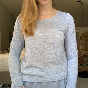 Light Blue H&M Top With Strappy Back!